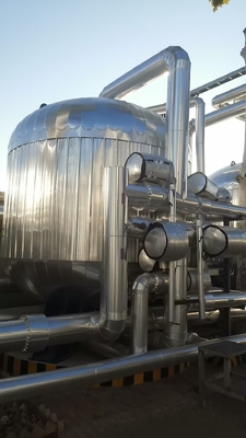 kopen Gepersonaliseerde industriële multi-media filter waterbehandeling met roestvrijstalen behuizing online vervaardiging