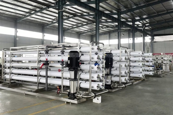 Skid Structure High Recovery RO-systeem met membraanscheidingstechnologie