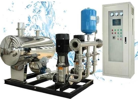 Industrieel watervoorzieningssysteem met automatische aanpassing van de waterdruk