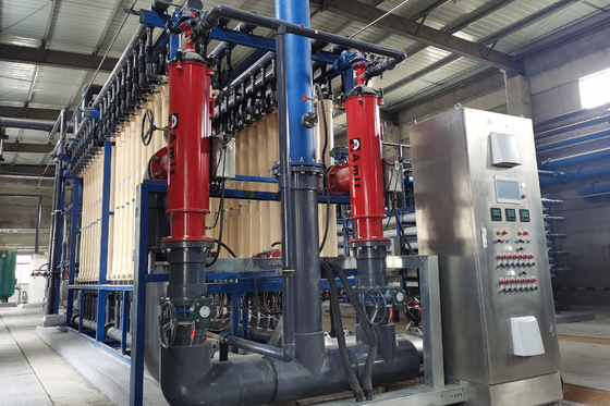 UF Ultrafiltratietechnologie Waterfiltratieapparatuur met 30-60s terugwascyclus