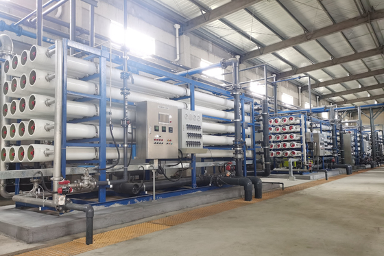 Dubbelstadium industrieel RO-watersysteem Efficiënt verwijderen van onzuiverheden Hergebruik van afvalwater